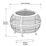 노스웨스트소싱 원형 화로