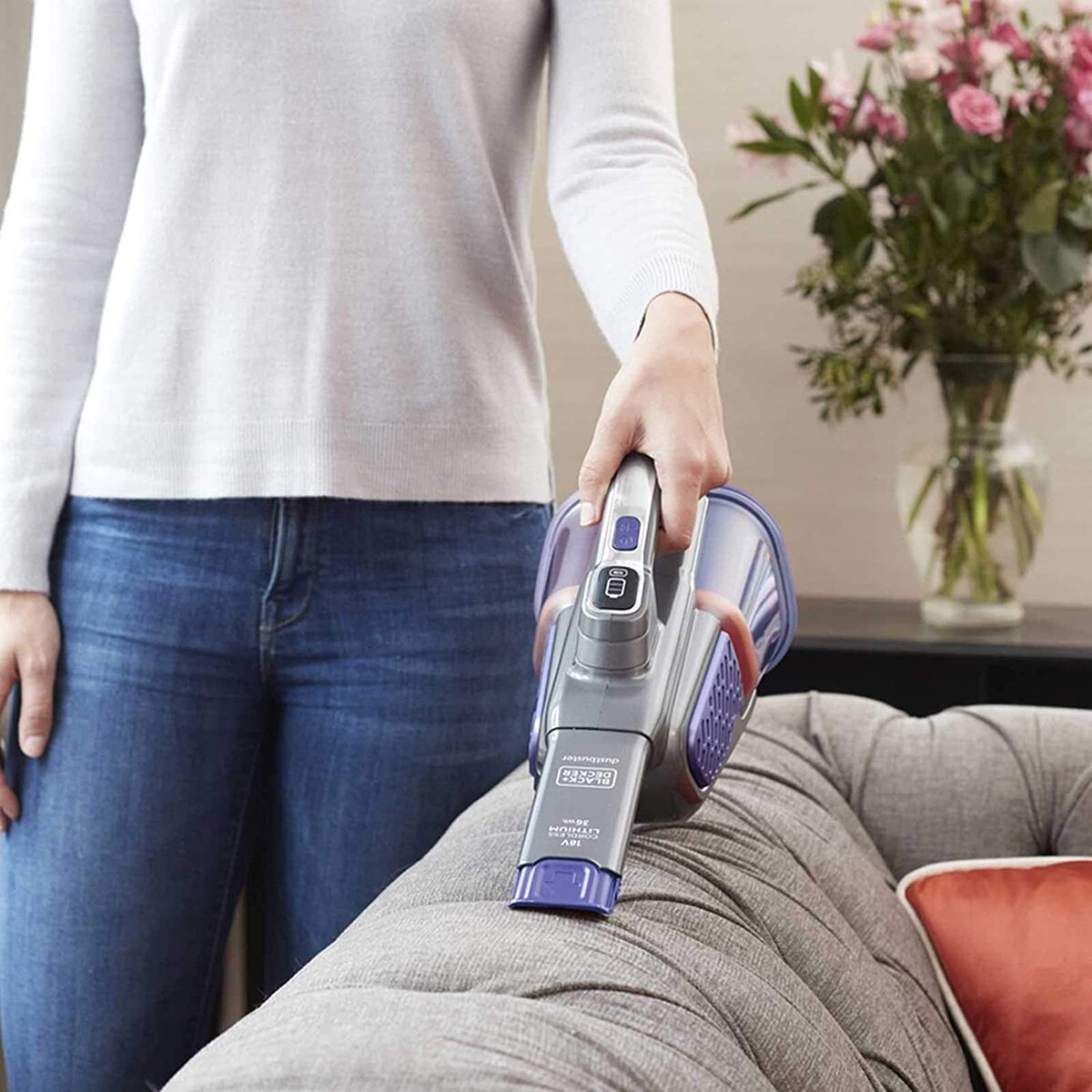 블랙앤데커 핸디 무선 청소기 + 펫브러쉬 BHHV520BFP07