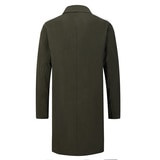 브렌우드 남성 오버핏 트렌치코트 - 카키, L