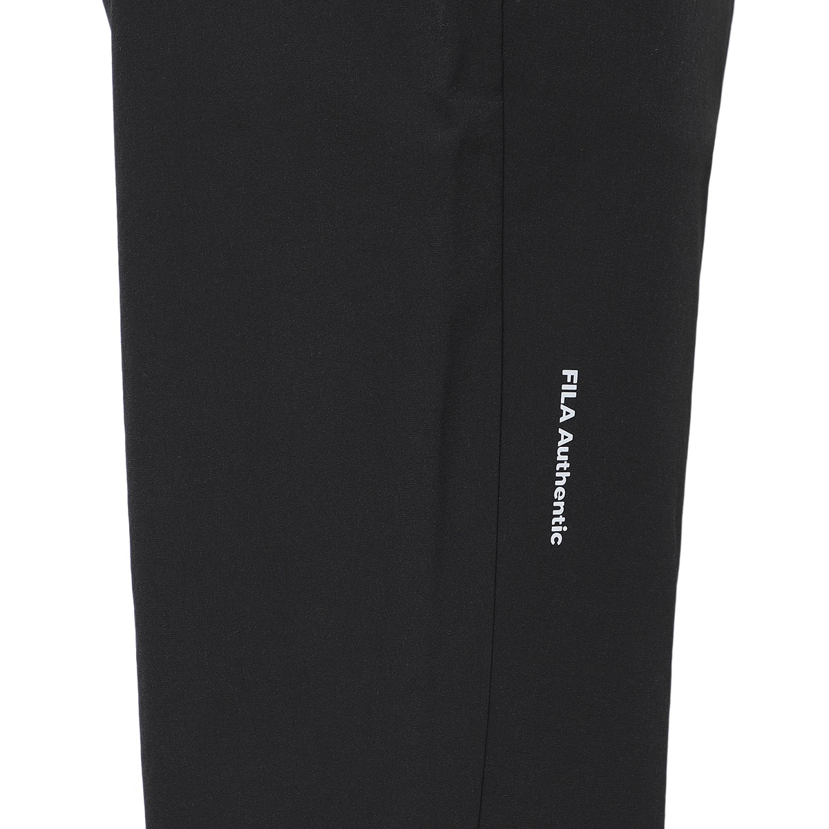 휠라 우븐 스트레치 바지 - 블랙