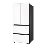 삼성 비스포크 AI 김치플러스 4도어 490L, 새틴화이트