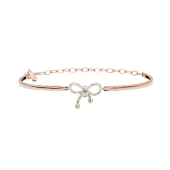 클라베드제이 14K 골드 팔찌 리브