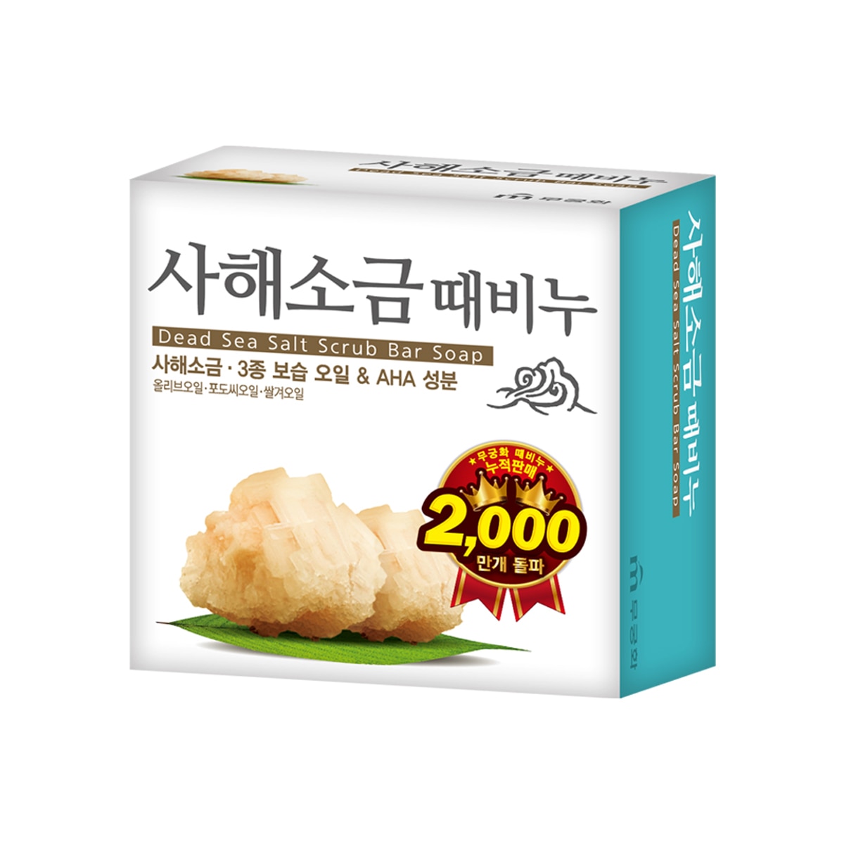 무궁화 사해소금 때비누 100g x 24입