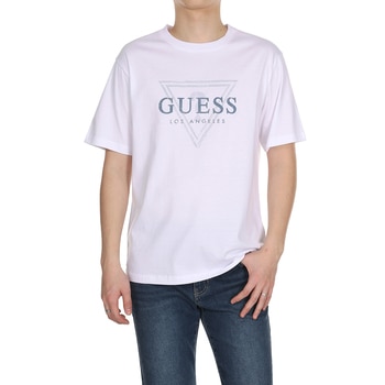 게스 남성 반소매 티셔츠