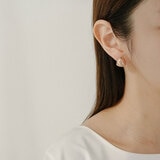 로사 파론치노 은 귀걸이 - 핑크골드