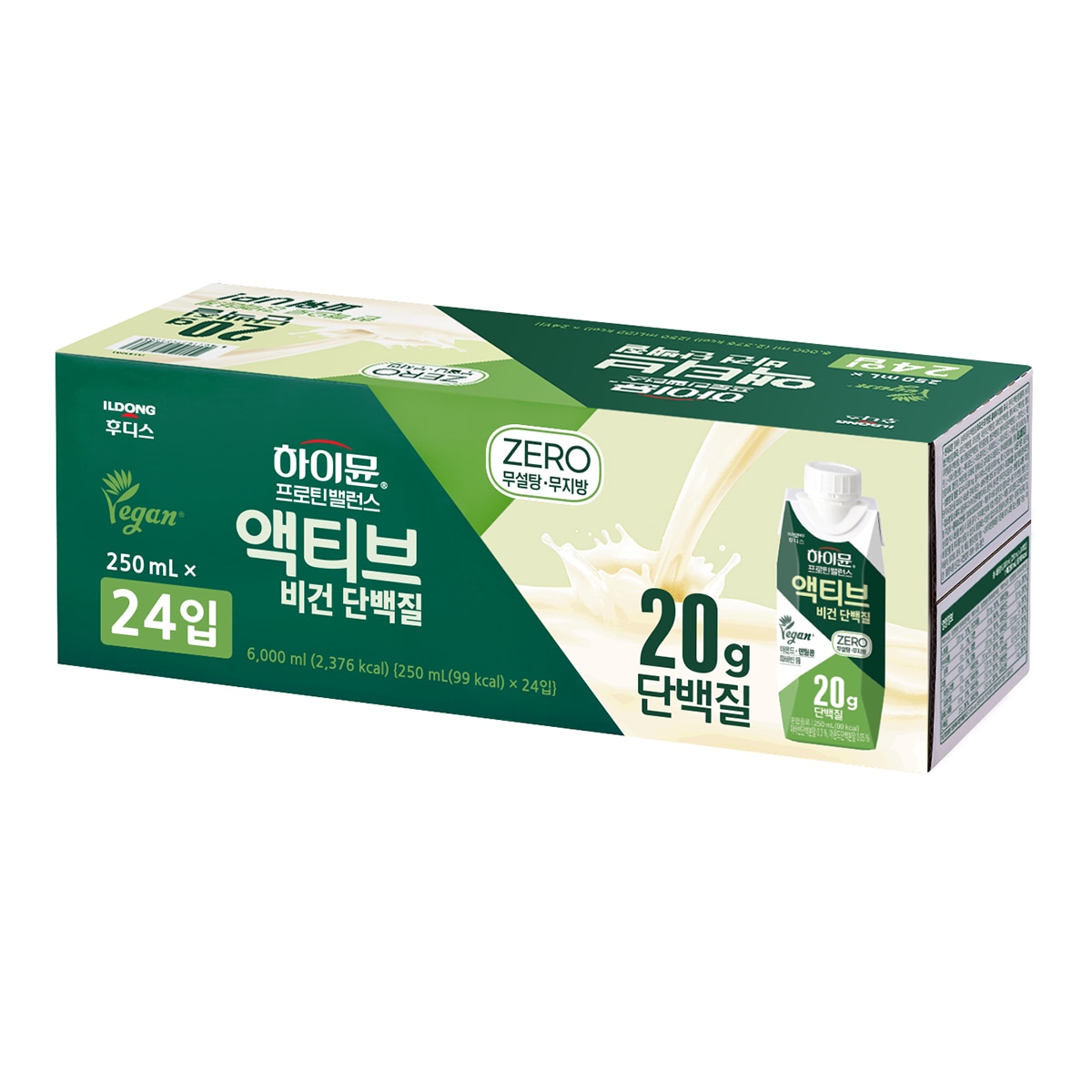 하이뮨 프로틴 밸런스 액티브 비건 250ml X 24팩