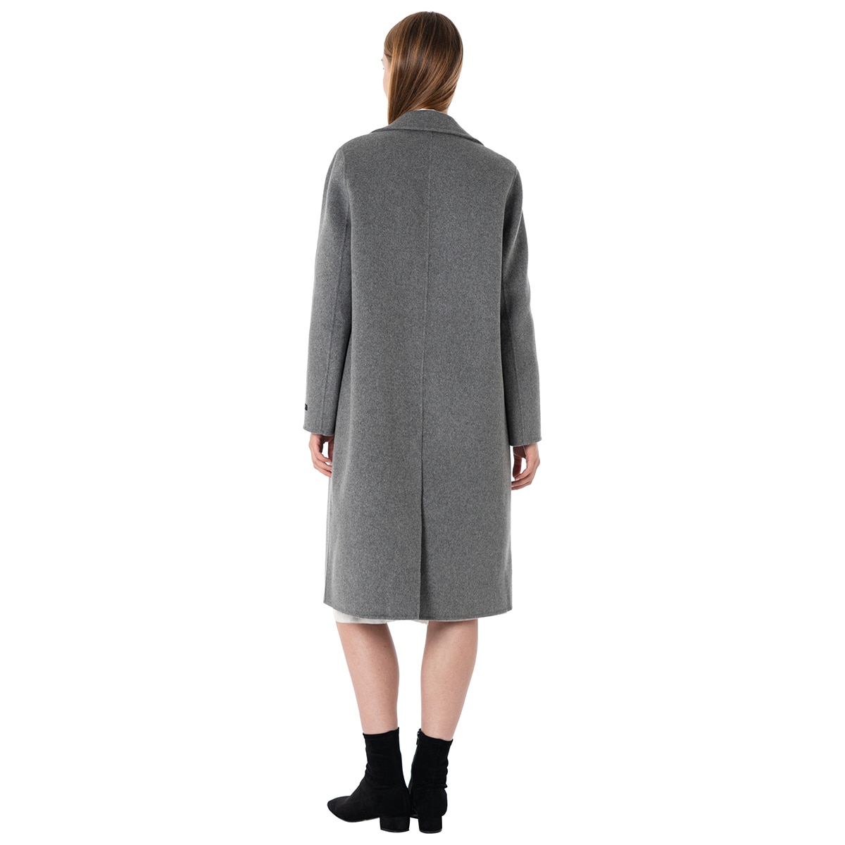 비지트 인 뉴욕 여성 캐시미어혼방 구스안감 코트 - 그레이, S 비지트 인 뉴욕 여성 캐시미어혼방 구스안감 코트 - 그레이, S