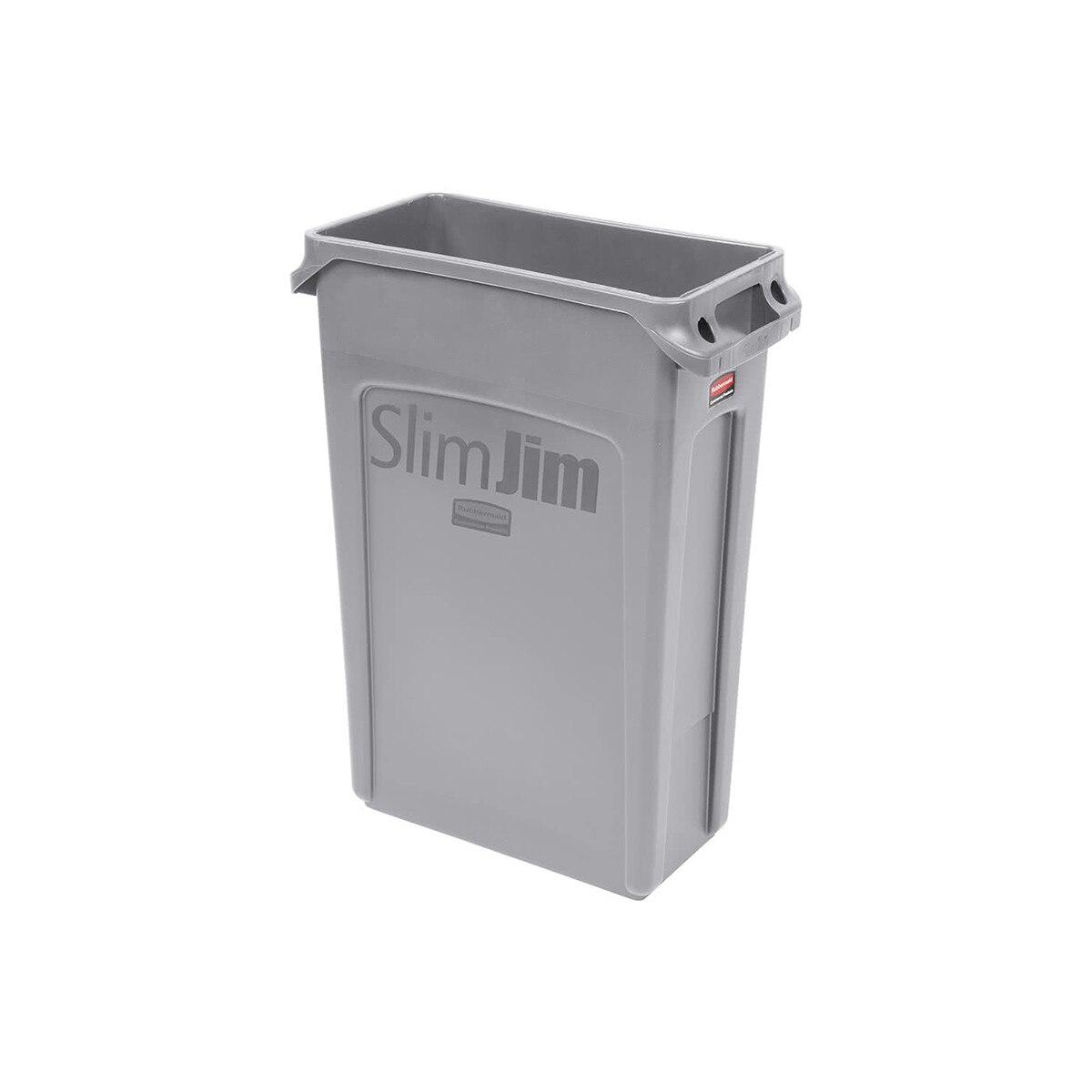 러버메이드 벤티드 슬림 짐 컨테이너 60L x 2개 - 그레이