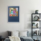 지클레 아트포스터 56x80cm - 꽃의 향연 I