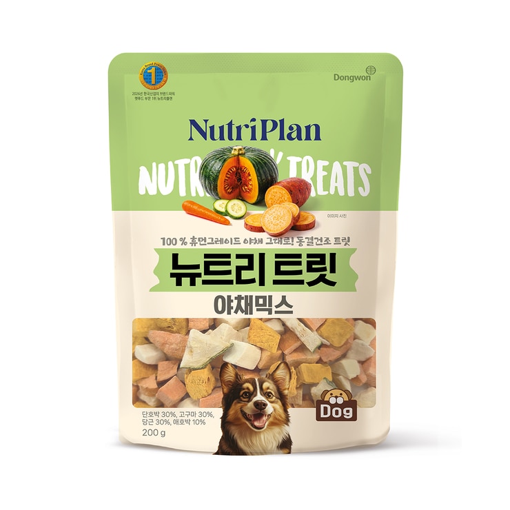 뉴트리플랜 동결건조 야채믹스 200g 뉴트리플랜 동결건조 야채믹스 200g