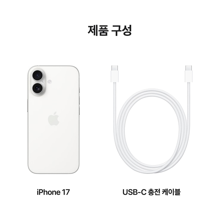 Apple 아이폰 17 256GB 화이트