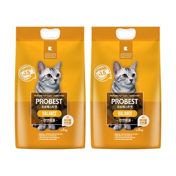 프로베스트캣 밸런스 고양이 사료 5kg x 2