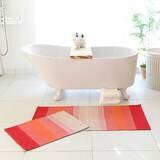 오리고 선염 코튼 엑센트 러그 50x70cm - 피어리레드 오리고 선염 코튼 엑센트 러그 50x70cm - 피어리레드