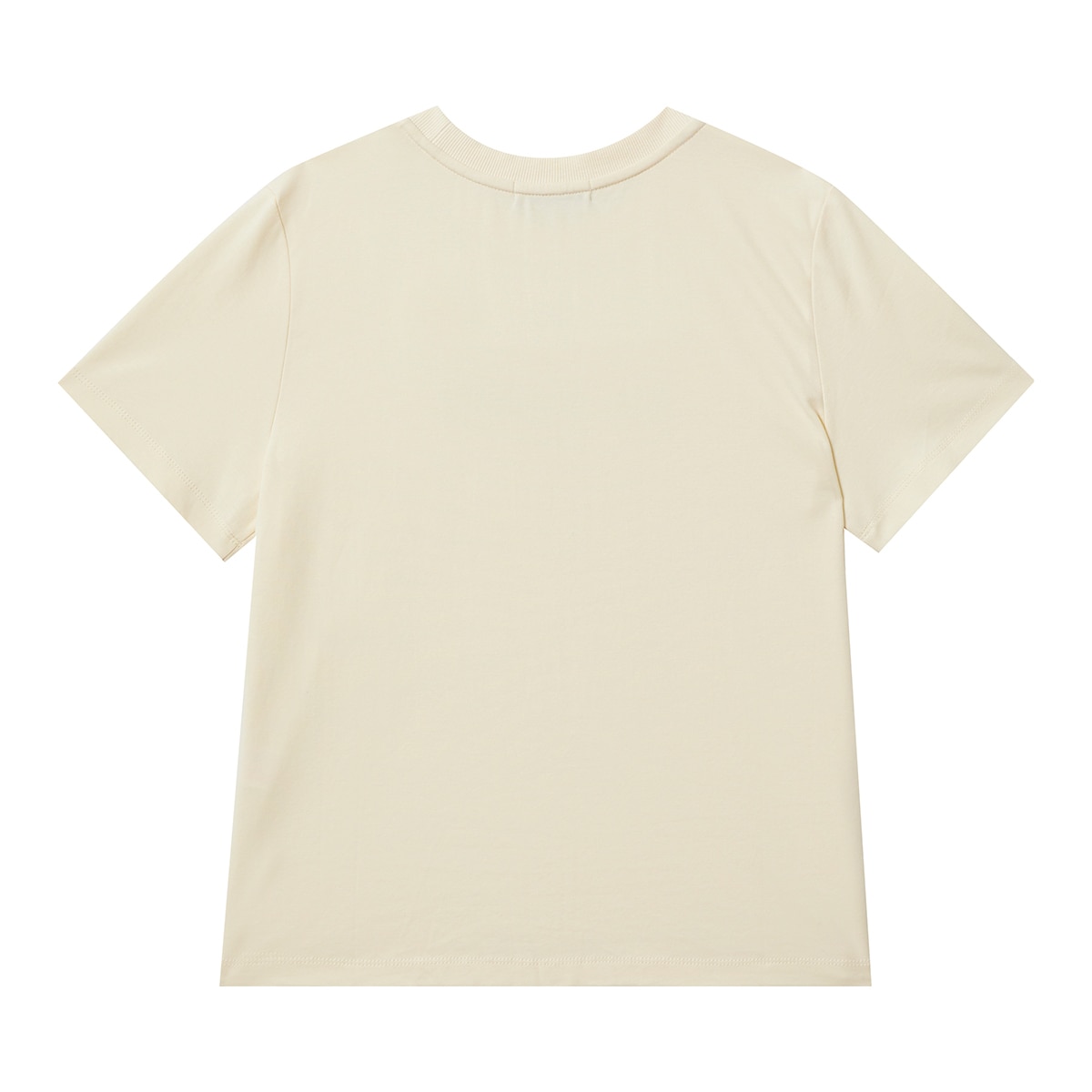 코데즈컴바인 여성 반소매 티셔츠 - 크림, L