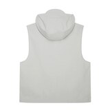 컬럼비아 여성 후드 베스트 - 그레이 베이지, S