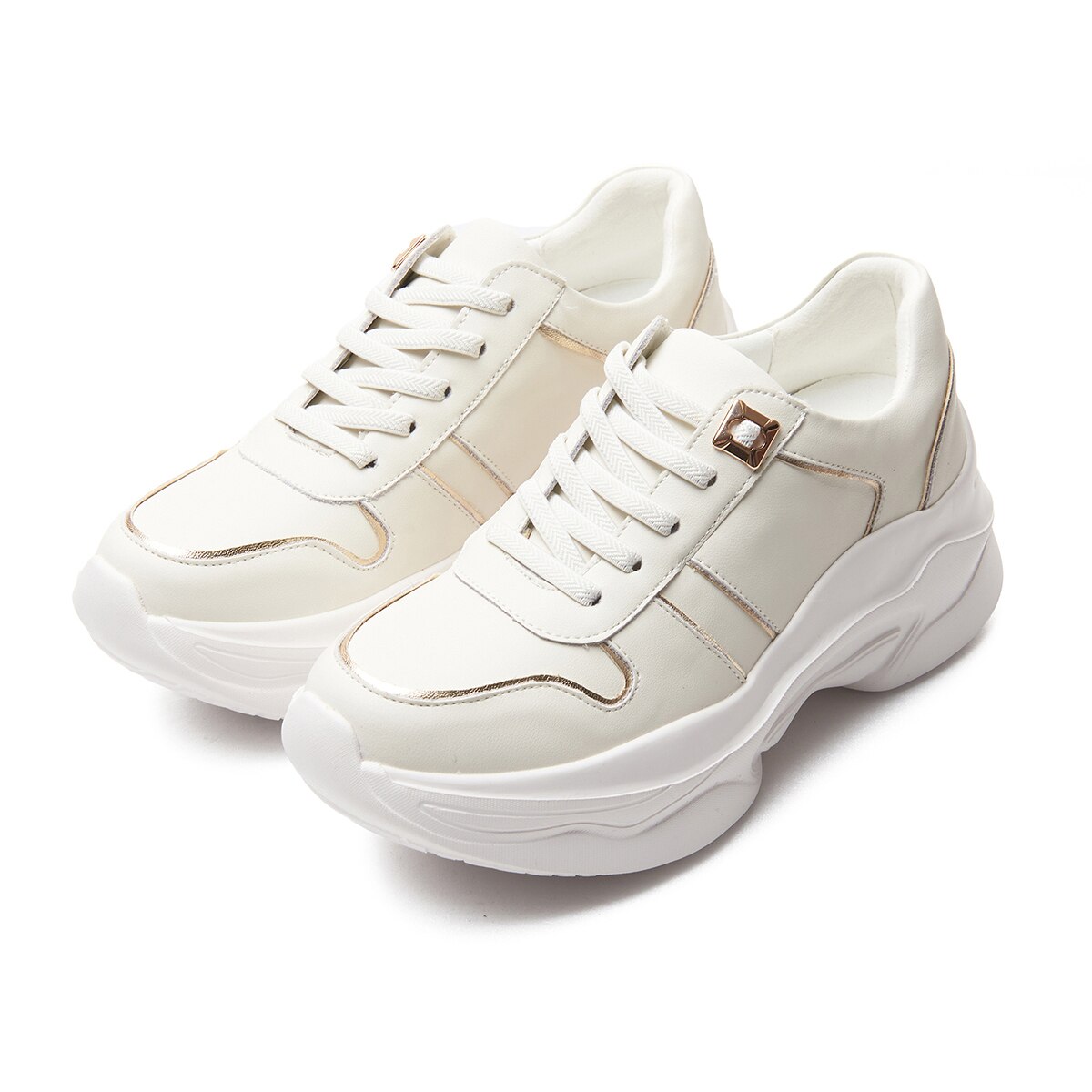 엘리자베스스튜어트 경량 스니커즈 - 아이보리, 240mm