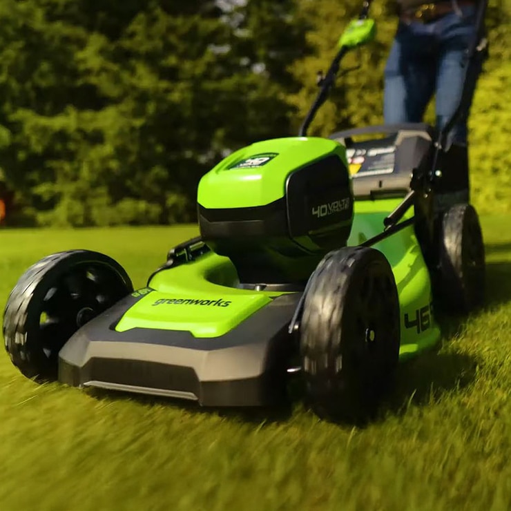 그린웍스 푸쉬 GMAX 잔디 깍기