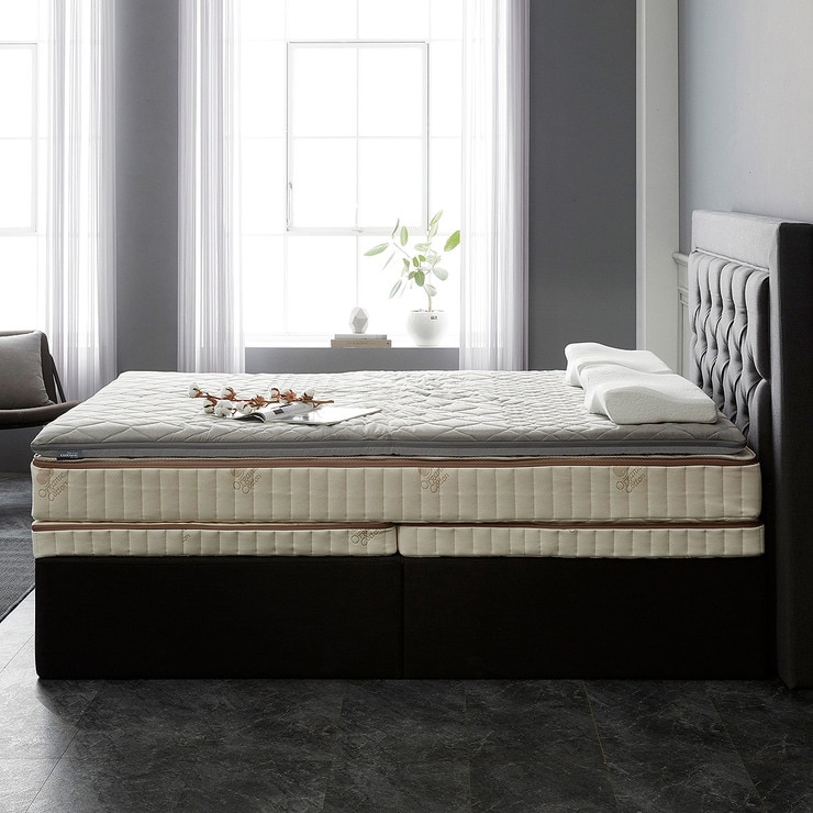 럭스나인 천연라텍스 토퍼 핫앤쿨에어 (9cm) - 킹