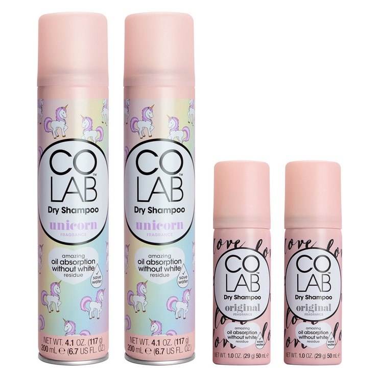 코랩 드라이 샴푸 200ml x 2개+ 50ml x 2개 코랩 드라이 샴푸 200ml x 2개+ 50ml x 2개