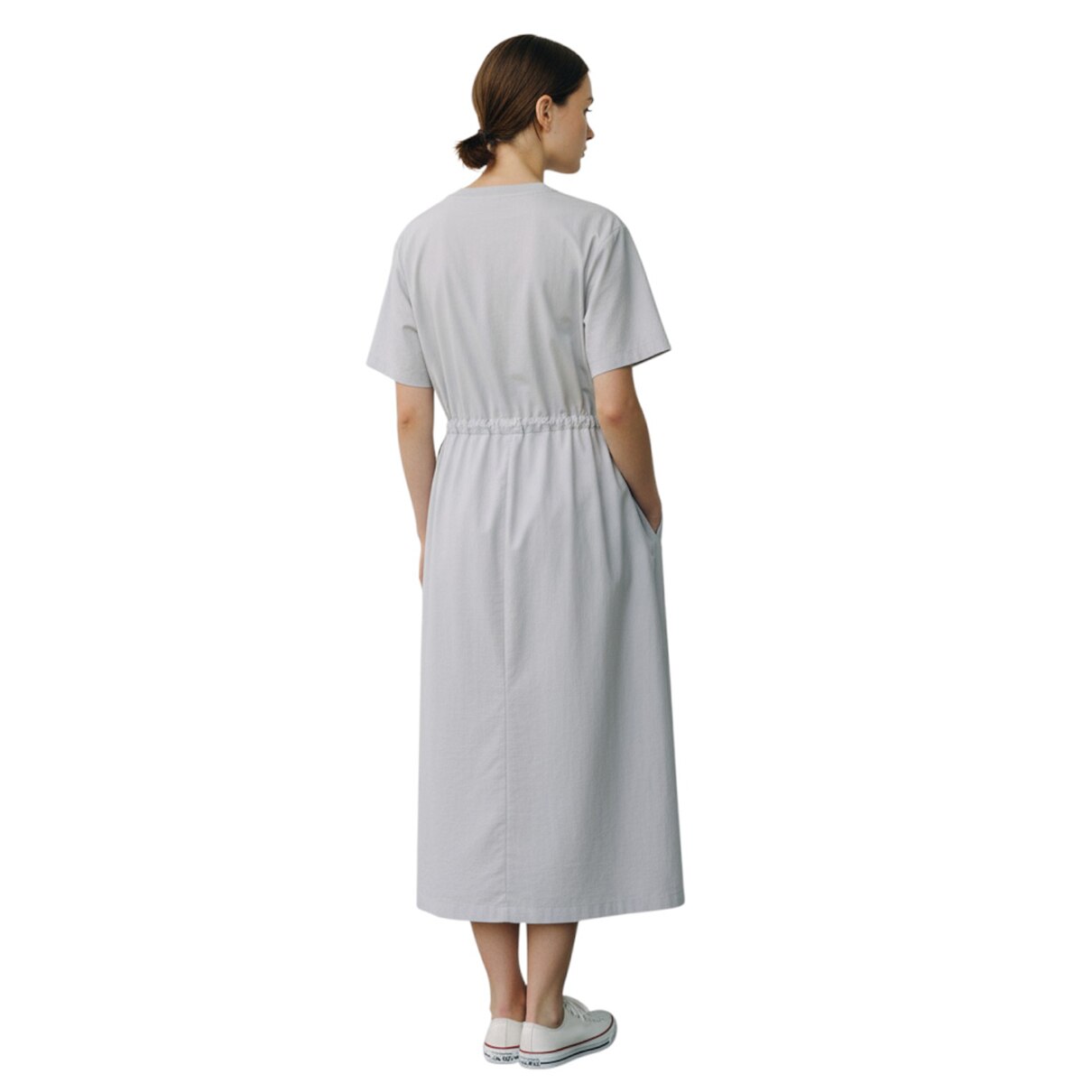 네파 여성 우븐 롱 원피스 - 미스트, L