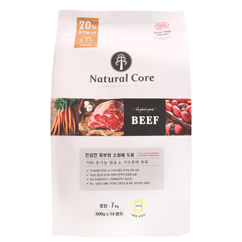 네츄럴 코어 애견사료 7kg x 2 (유기농 70%)