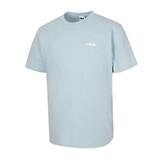 휠라 남성 기능성 반소매 티셔츠 - 블루