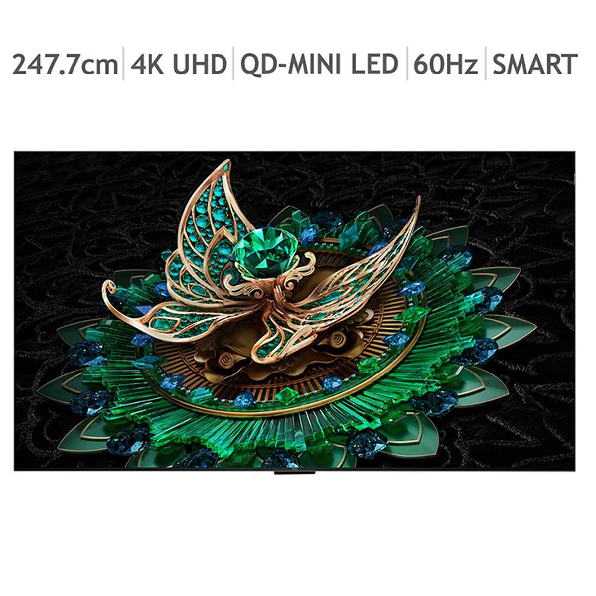 TCL QD-Mini LED TV Q9B 247.7cm (98) - 벽걸이형