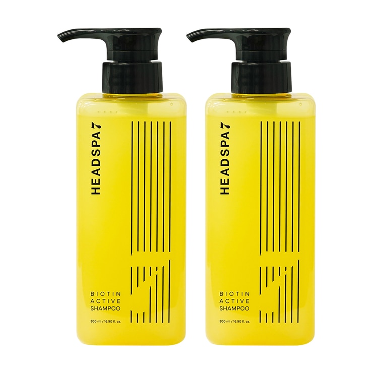 헤드스파7 비오틴 액티브 샴푸 500ml x 2개 헤드스파7 비오틴 액티브 샴푸 500ml x 2개