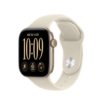 Apple 워치 시리즈 12 GPS 42mm 라이트 골드