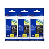 부라더 라벨테이프 TZe-335 12mm 3PK