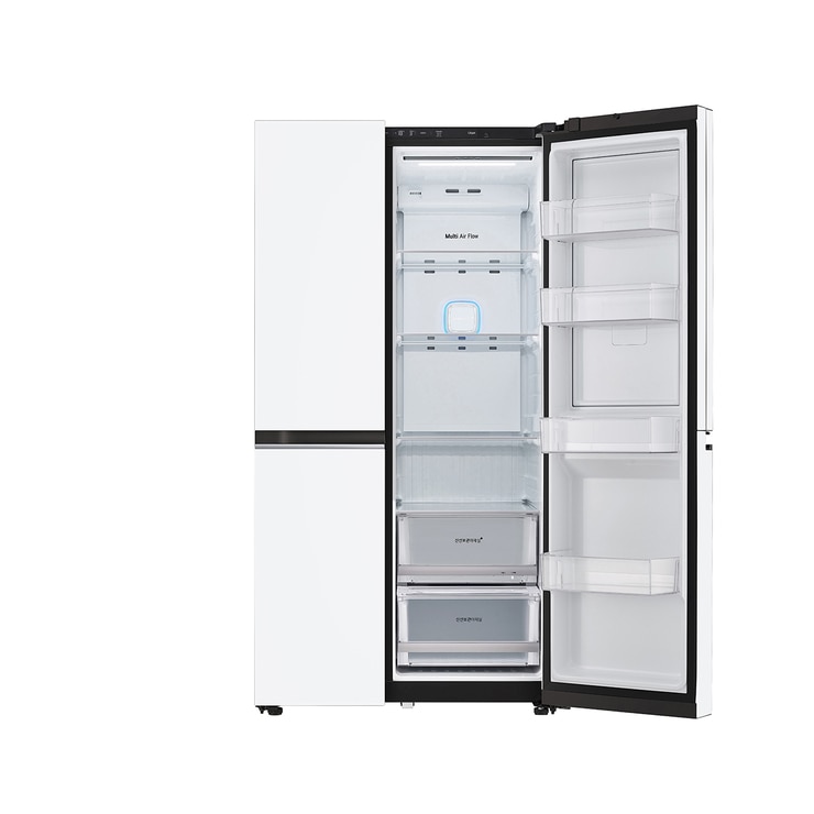 엘지 오브제 AI 매직스페이스 양문형 832L,화이트