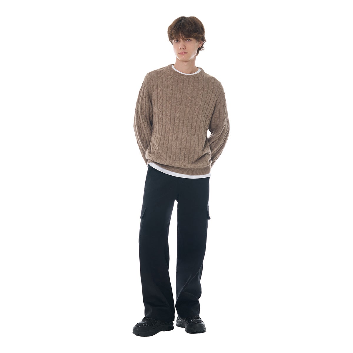 다니엘 에스떼 남성 케이블 니트 다니엘 에스떼 남성 케이블 니트
