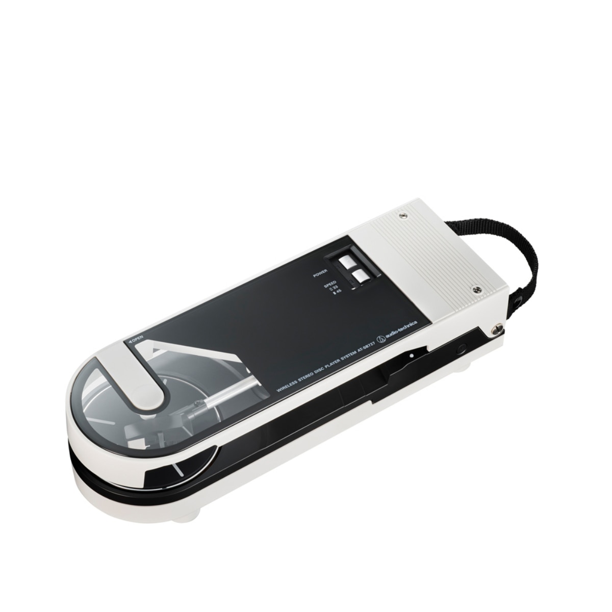 오디오테크니카 휴대용 턴테이블 AT-SB727 - 화이트