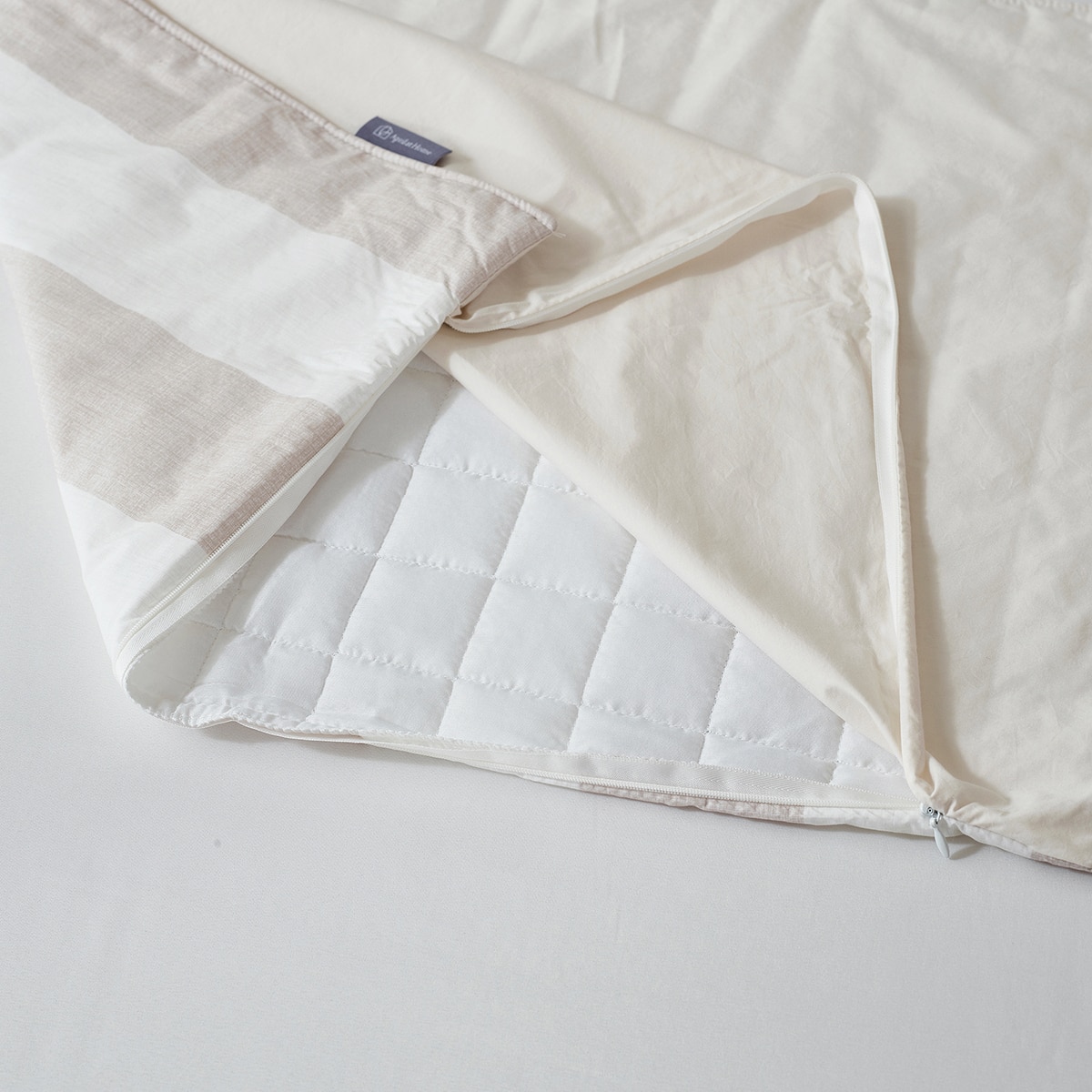 April At Home 60수 고밀도면 차렵이불 베개세트-퀸 April At Home 60수 고밀도면 차렵이불 베개세트-퀸