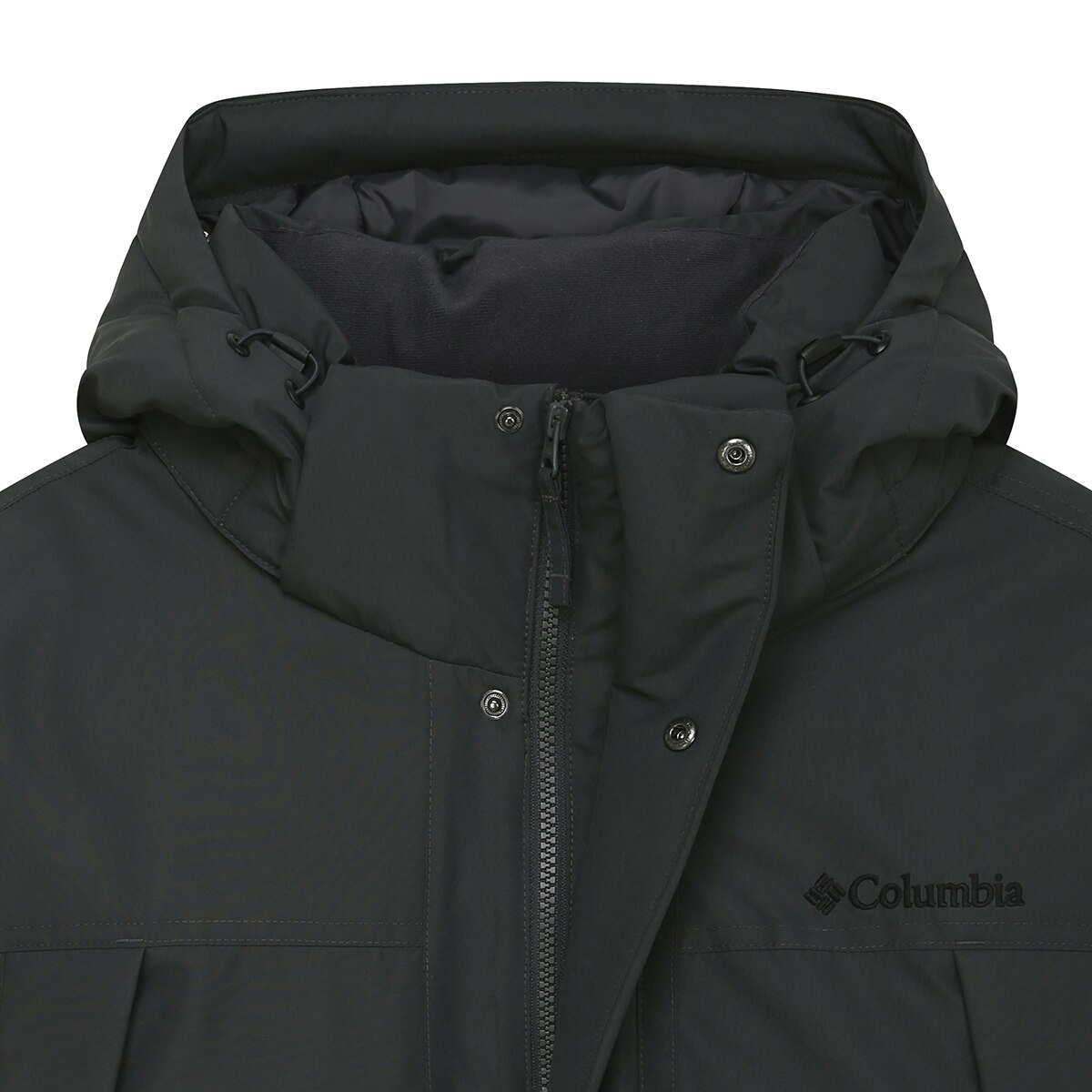 컬럼비아 남성 헤비 다운 재킷 - 차콜