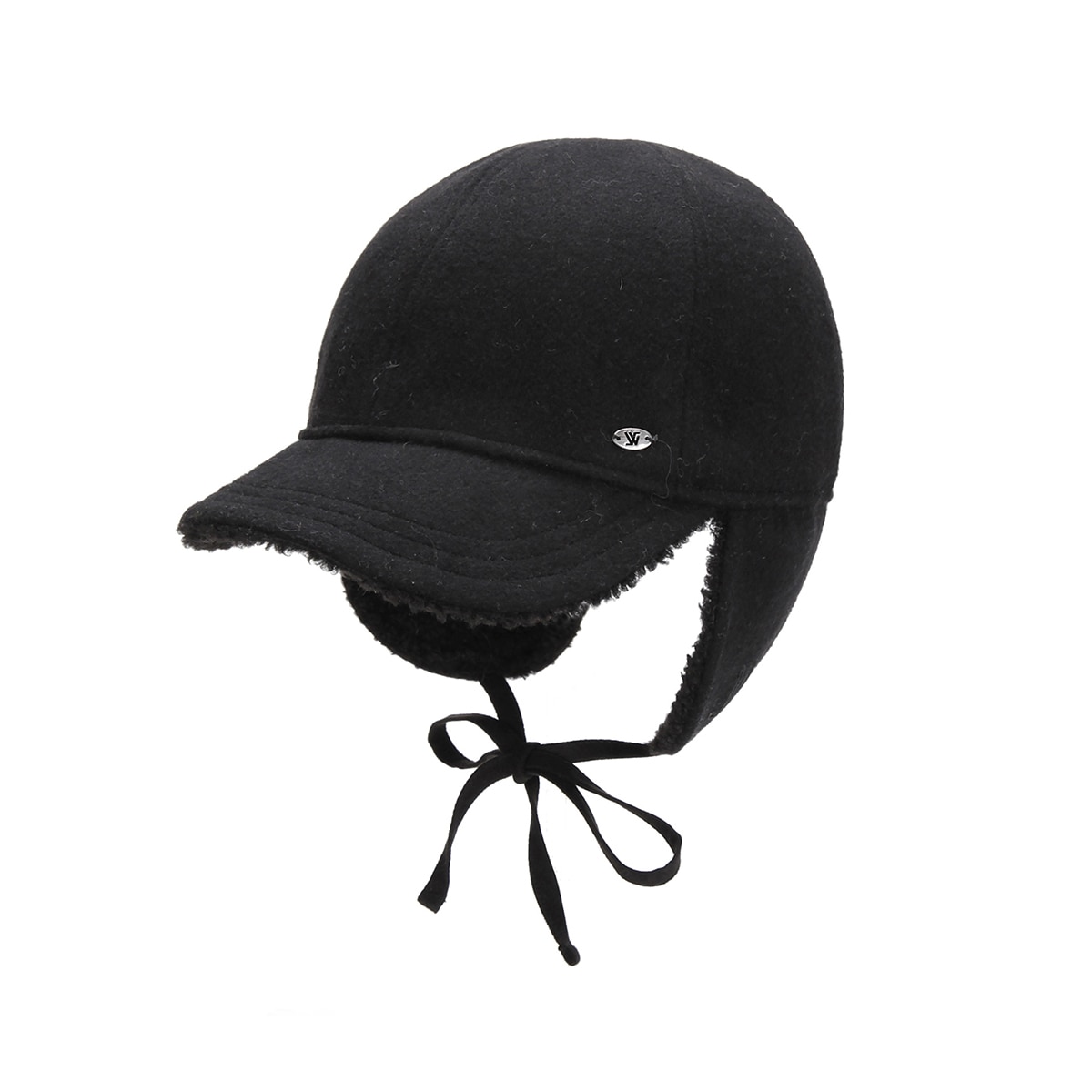 화이트샌즈 울 헤어 이어머프 캡 오비크