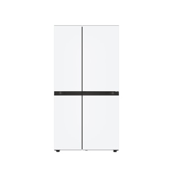 엘지 오브제 AI 매직스페이스 양문형 832L, 메탈 에센스 화이트