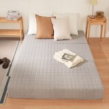 라이즈루첸 3단 접이식 매트리스 12cm - 퀸, 애쉬그레이