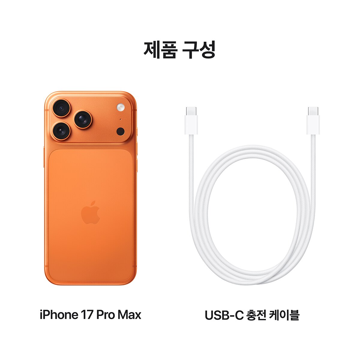 Apple 아이폰 17 프로 맥스 256GB 코스믹 오렌지