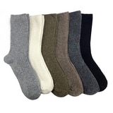 질바이질스튜어트 여성 울 양말 6족 - 솔리드 A팩