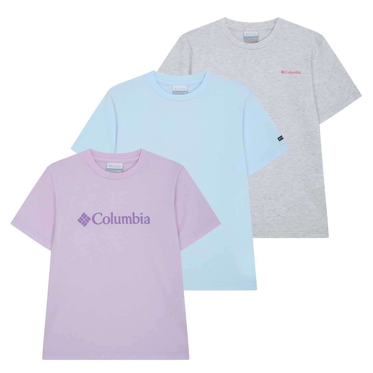 컬럼비아 키즈 반소매 티셔츠 3매