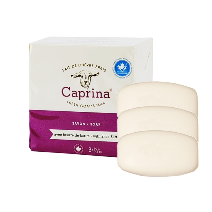 Caprina Goat's Milk Bar Soap 3ea(90g x 3) 637707