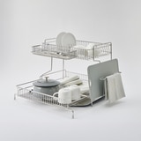 한샘 스테인리스 2단 확장형 식기 건조대