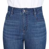 케네스콜 여성 저온스 루즈 스트레이트핏 청바지 - 미디엄 인디고, 70(27)