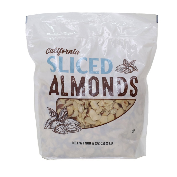 Hughson Nut Sliced Premium Almonds 908g 1386722