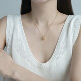 론드 말리아 18K 골드 목걸이 - 엘로골드