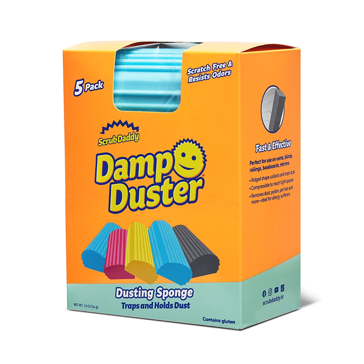 스크럽대디 댐프 더스터 먼지 흡착 스펀지 5입