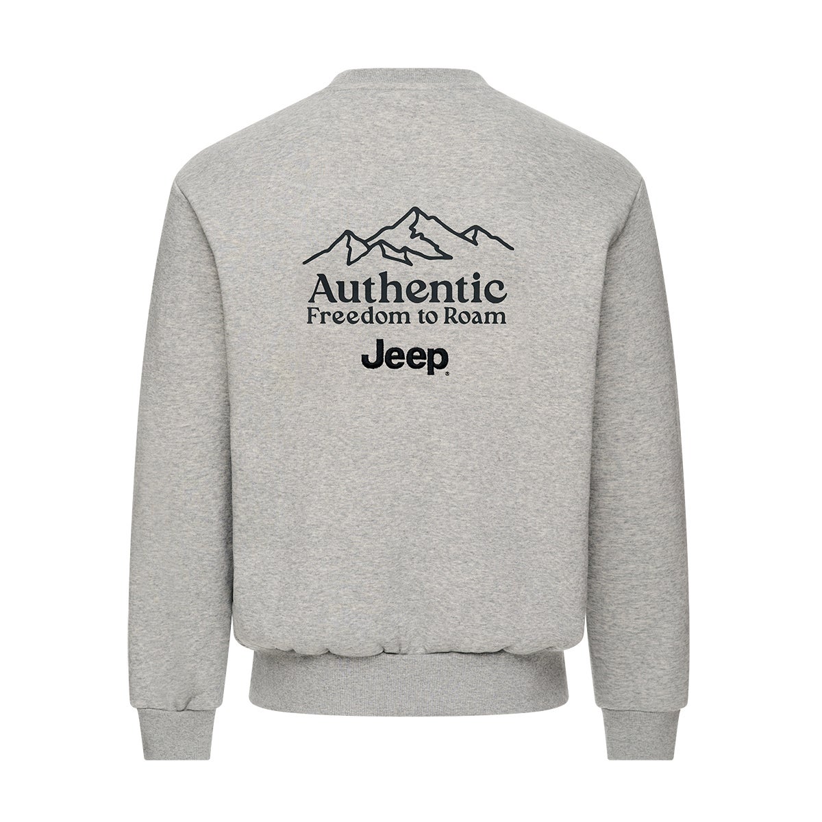 Jeep 남성 긴소매 플리스 크루넥 Jeep 남성 긴소매 플리스 크루넥