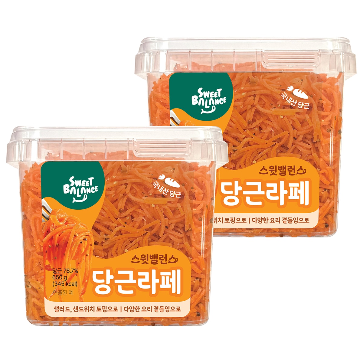 스윗밸런스 당근라페 650g x 2 스윗밸런스 당근라페 650g x 2