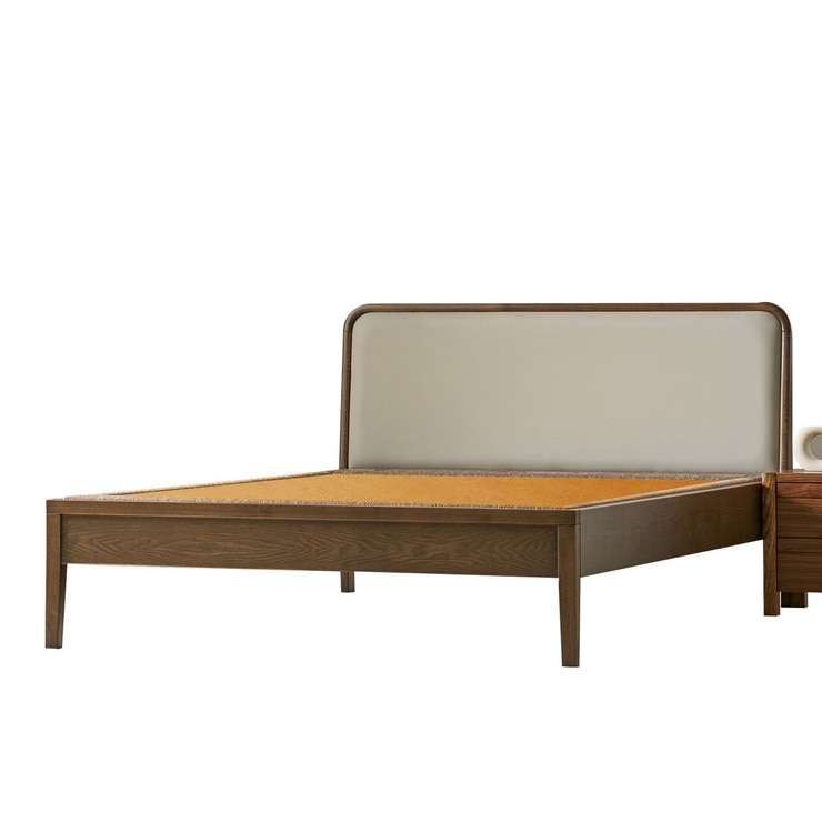 장수돌침대 다하스 흙 퀸침대 - 그레이